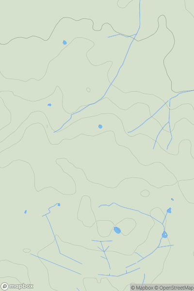 Thumbnail image for Chilworth showing contour plot for surrounding peak