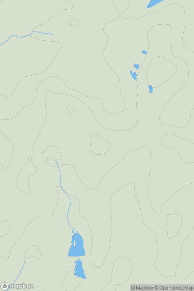 Thumbnail image for Hurston Creek Hill showing contour plot for surrounding peak