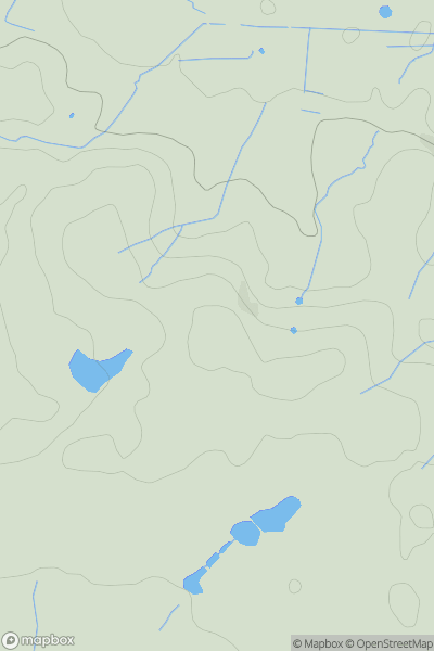 Thumbnail image for Cranbury Park showing contour plot for surrounding peak