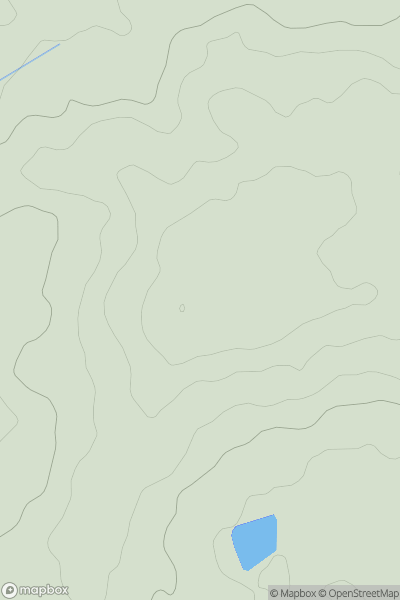 Thumbnail image for Redleaf Hill showing contour plot for surrounding peak