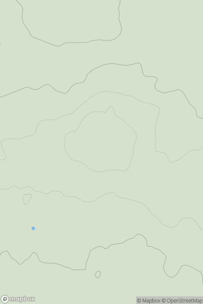 Thumbnail image for Goldwell Hill showing contour plot for surrounding peak