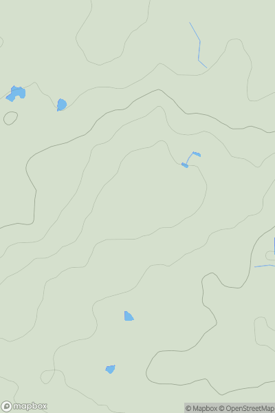 Thumbnail image for Red House Common showing contour plot for surrounding peak