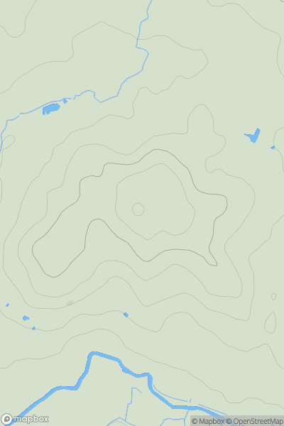 Thumbnail image for Hesworth Common showing contour plot for surrounding peak