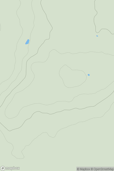 Thumbnail image for Clapham Hill showing contour plot for surrounding peak