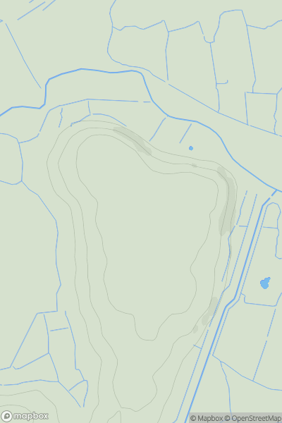 Thumbnail image for Winchelsea showing contour plot for surrounding peak
