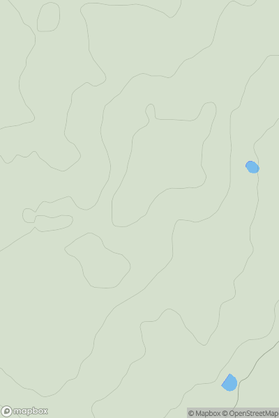 Thumbnail image for Criers Wood showing contour plot for surrounding peak