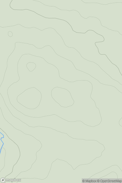 Thumbnail image for The Heddles showing contour plot for surrounding peak