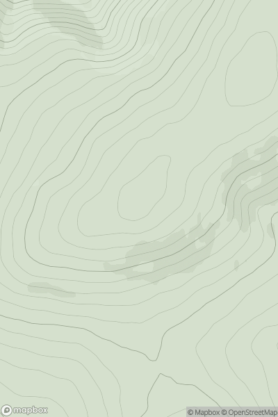 Thumbnail image for Black Law SW Top showing contour plot for surrounding peak