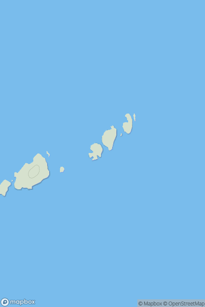 Thumbnail image for Carreg Rhoson E Island showing contour plot for surrounding peak