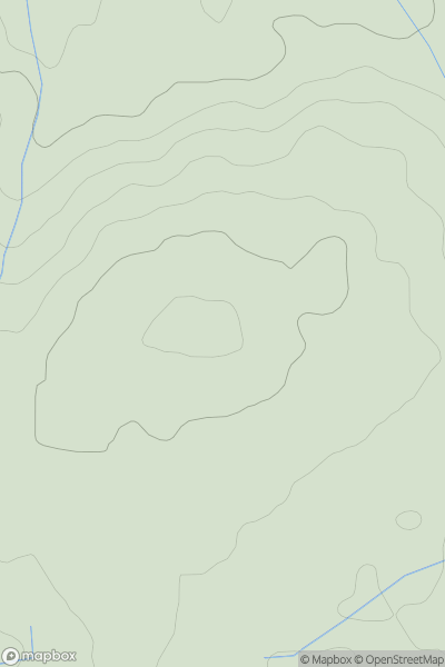 Thumbnail image for Roch Castle showing contour plot for surrounding peak