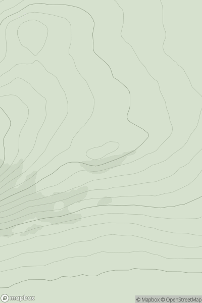 Thumbnail image for Craig Rock showing contour plot for surrounding peak