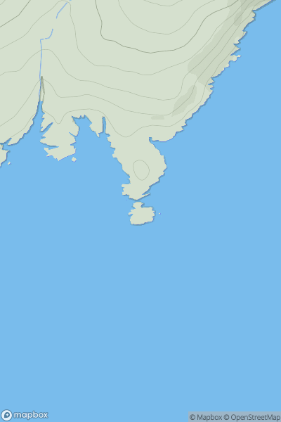 Thumbnail image for Burrow (Burroo) showing contour plot for surrounding peak