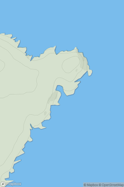 Thumbnail image for The Brough showing contour plot for surrounding peak
