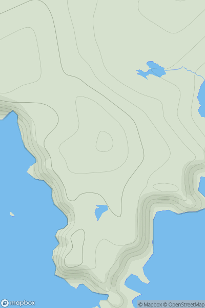 Thumbnail image for Hu Field showing contour plot for surrounding peak