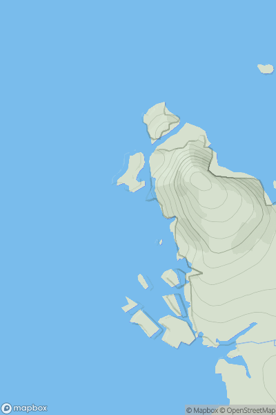 Thumbnail image for Yarn Cole showing contour plot for surrounding peak
