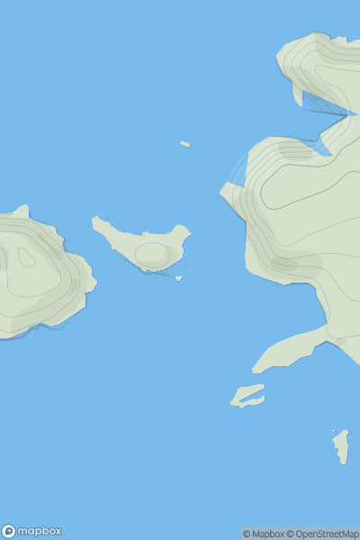 Thumbnail image for The Foot showing contour plot for surrounding peak