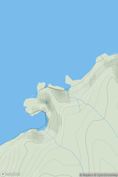 Thumbnail image for Stacan Bana South showing contour plot for surrounding peak