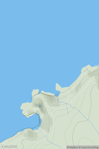 Thumbnail image for Stacan Bana North showing contour plot for surrounding peak