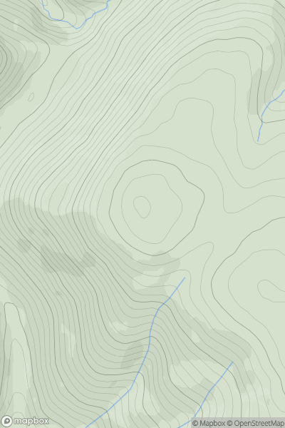 Thumbnail image for West Knowe showing contour plot for surrounding peak