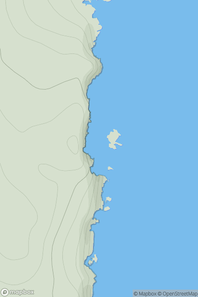 Thumbnail image for Stoura Clett showing contour plot for surrounding peak
