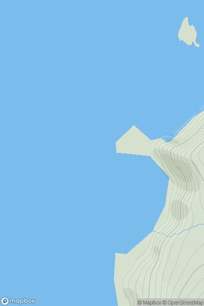 Thumbnail image for The Roodrans North showing contour plot for surrounding peak