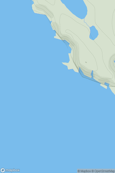 Thumbnail image for Burga Stacks South showing contour plot for surrounding peak