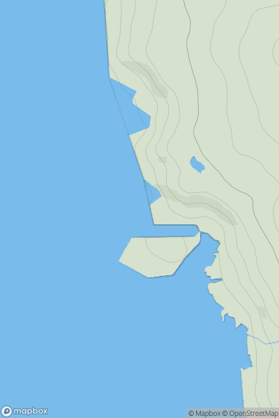 Thumbnail image for Muckle Fogla Stack showing contour plot for surrounding peak