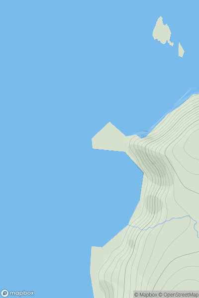 Thumbnail image for The Roodrans South showing contour plot for surrounding peak