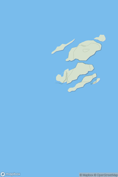 Thumbnail image for Sgeir Toman West showing contour plot for surrounding peak