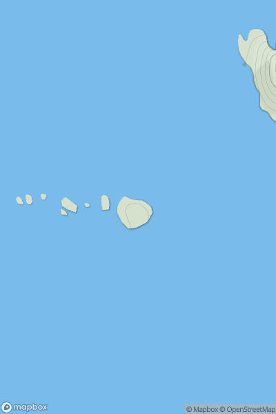 Thumbnail image for Galta Beag showing contour plot for surrounding peak