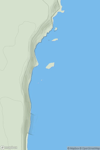 Thumbnail image for South Stack of Duncansby showing contour plot for surrounding peak