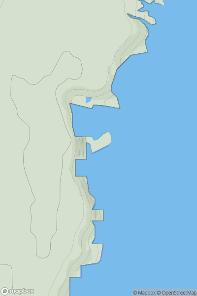 Thumbnail image for South Stack showing contour plot for surrounding peak