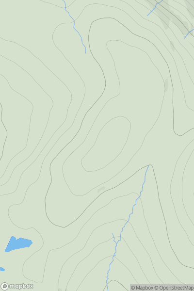 Thumbnail image for Ben Brogaskil showing contour plot for surrounding peak