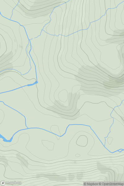 Thumbnail image for Y Pincin showing contour plot for surrounding peak