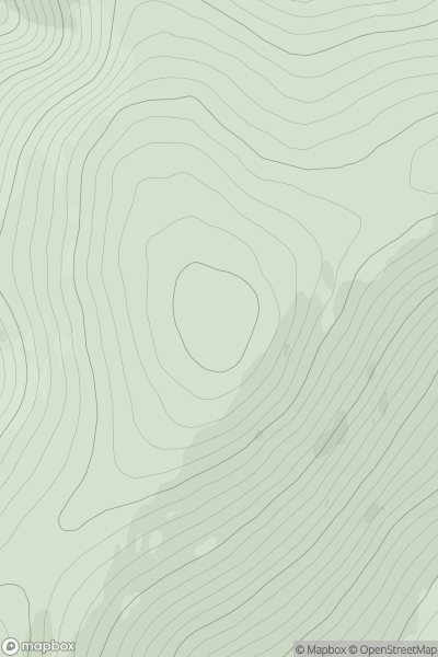 Thumbnail image for Birkscairn Hill showing contour plot for surrounding peak