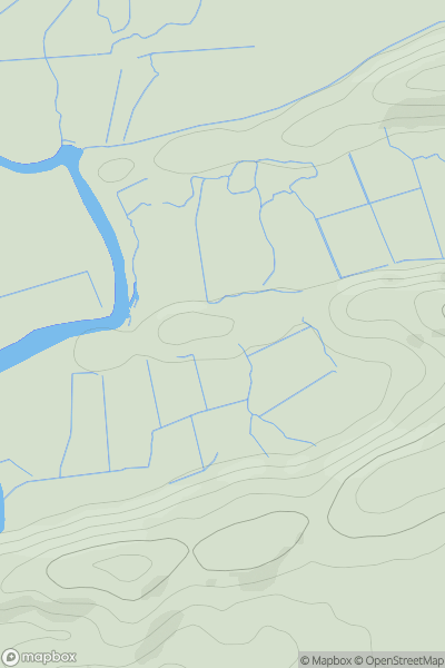 Thumbnail image for Ynys Berfedd showing contour plot for surrounding peak