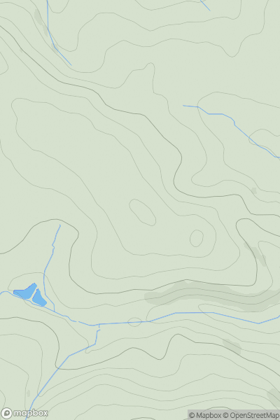 Thumbnail image for Wolsdon Hill showing contour plot for surrounding peak