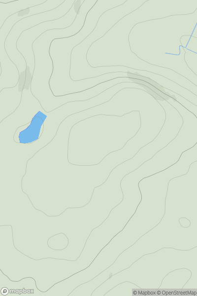 Thumbnail image for Sluie Hill showing contour plot for surrounding peak