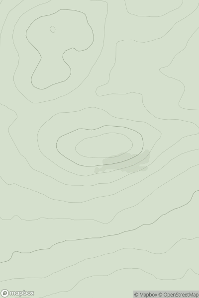 Thumbnail image for Knockargety showing contour plot for surrounding peak