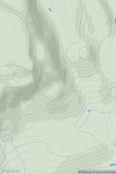 Thumbnail image for The Prison showing contour plot for surrounding peak