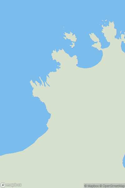 Thumbnail image for Fort Albert showing contour plot for surrounding peak