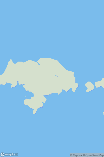 Thumbnail image for Brecqhou showing contour plot for surrounding peak