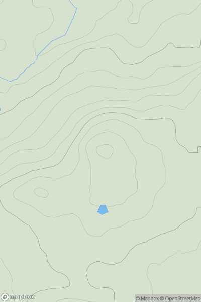 Thumbnail image for Knockmountain showing contour plot for surrounding peak