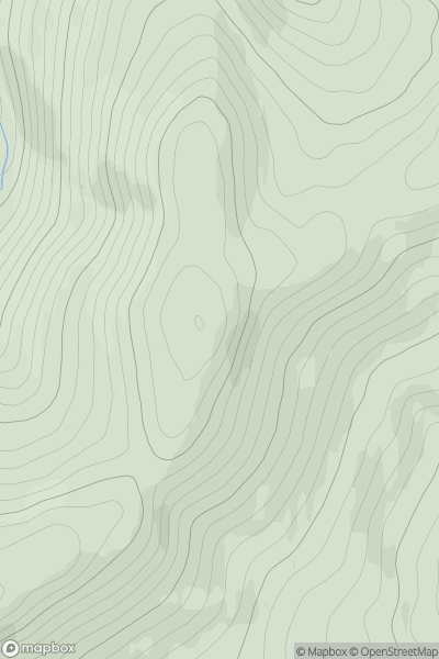Thumbnail image for Hopetoun Craig showing contour plot for surrounding peak