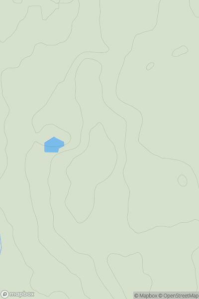 Thumbnail image for Corncockle Hill showing contour plot for surrounding peak