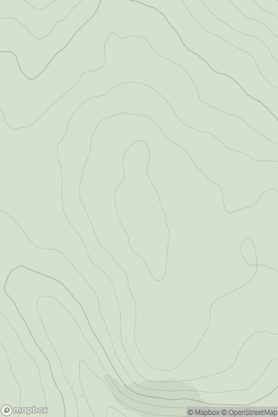 Thumbnail image for Glengenny Muir showing contour plot for surrounding peak