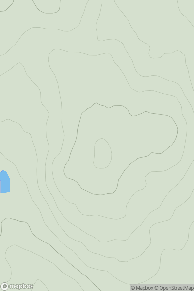 Thumbnail image for Hetland Hill showing contour plot for surrounding peak