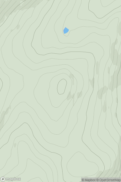 Thumbnail image for Mount Skep showing contour plot for surrounding peak