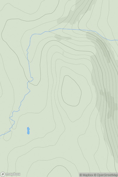 Thumbnail image for Tom Apigill showing contour plot for surrounding peak