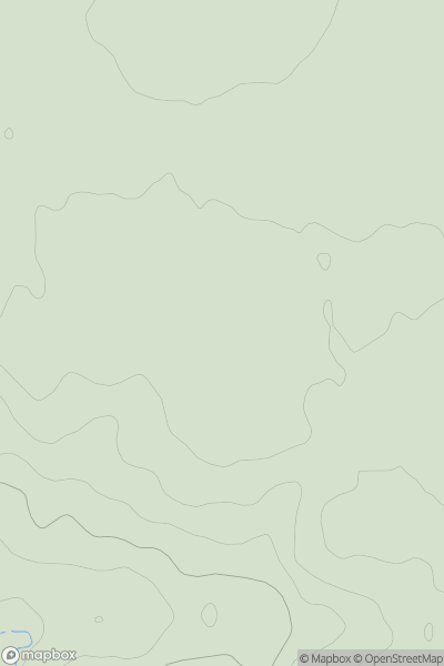 Thumbnail image for Thundersley Hill showing contour plot for surrounding peak